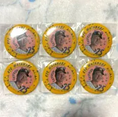 【最終値下げ】阪神タイガース TORA FACE 缶バッジ 渡邉諒 セット