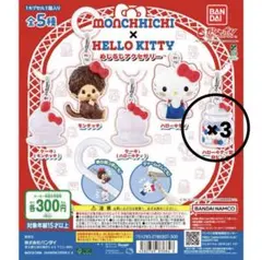 モンチッチ×ハローキティ　めじるしアクセサリー