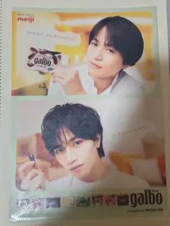 菊池風磨 中島健人 galbo クリアファイル