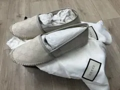 美品】GUCCI GG スライド サンダル ベージュ エボニー 8 - メルカリ