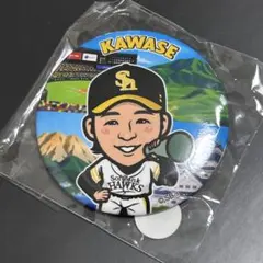 福岡ソフトバンクホークス 川瀬晃 若鷹ガチャ缶バッジ