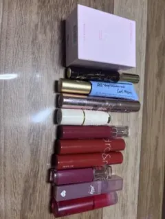 バニラコ下地、リップ、マスカラ コスメまとめ売り