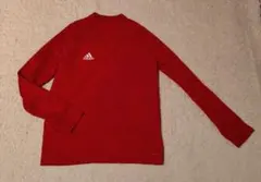 アディダス adidas トレーニングトップ 150(レッド)
