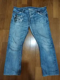 希少W34 ヒステリックグラマー Andy Warhol スタッズ中古加工デニム