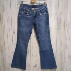 TRUE RELIGION JOEY ブーツカットデニム インディゴ - メルカリ