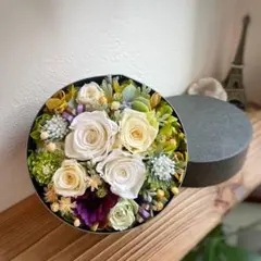 プリザーブドフラワー　ボックスアレンジメント