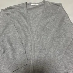DoCLASSE 長袖 カーディガン グレー Lサイズのサムネイル