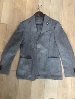 LARDINI テーラードジャケット ダークグレー　未使用 1020007913713024_01_2815.jpeg