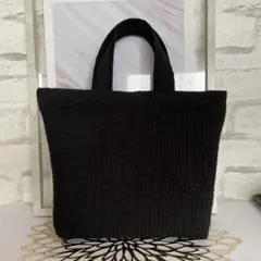 No.84 ヌビバッグ　トートバッグ　ブラック