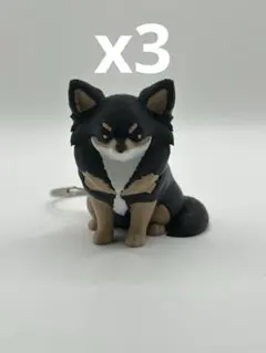 チワワ キーホルダー 3Dプリント 3個セット
