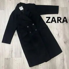 ZARA ザラ メルトン ダブル チェスターコート ロングコート