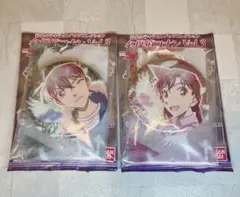 名探偵コナン　彩光キラキラカンバッジ　毛利蘭　工藤新一