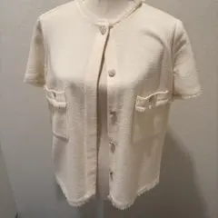 CHANEL COCO LINE ノーカラー ジャケットのサムネイル