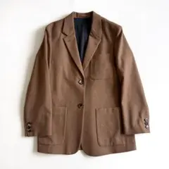 美品　マーガレットハウエル　フォックスブラザーズ　ジャケット　20AW キャメル