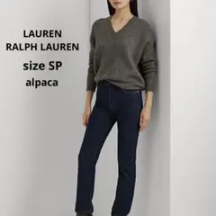 美品⁂ローレンラルフローレン⁂Vネックニット　プルオーバー　2023 アルパカ混