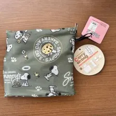 スヌーピー　エコバッグ　キャリーオンバッグ