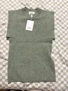 CLANE ニット トップス グリーン 未使用 タグ付き 上品