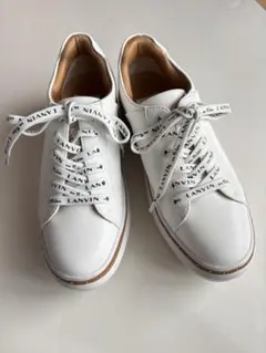 LANVIN en Bleu スニーカー ホワイトのサムネイル