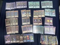 遊戯王OCG 儀式青眼デッキ ワンキル 55枚 エスクトラ 2重スリーブ付き
