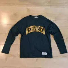 M'GREGOR NEBRASKA Vネック長袖Tシャツ ダークグリーン