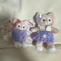 上海ディズニー リーナベル ぬいぐるみバッジ 2点セット - メルカリ