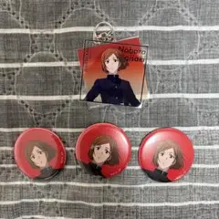 呪術廻戦 呪術廻戦展 渋谷事変 釘崎野薔薇 アクリルキーホルダー 缶バッジ