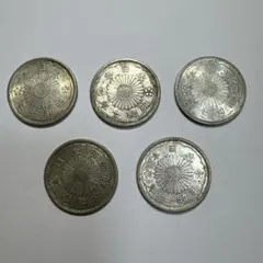 参考品です 日本古銭 6枚セット 一円銀貨 50銭 20銭 10銭 5銭 - メルカリ