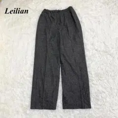 Leilian レリアン ウエスト伸縮ウールパンツ 大きいサイズ 13 ■のサムネイル