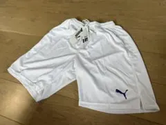 新品 PUMA サッカーパンツ ビンテージ 90s 00s 白L
