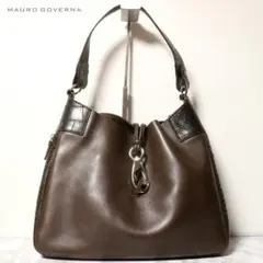 MauroGovernaマウロゴヴェルナ　マットクロコダイル　ハンドバッグ 楽天市場】マウロ ゴヴェルナ クロコの通販