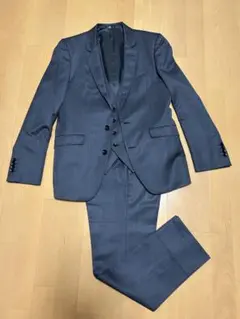 スーツセレクト　３ピース　A5 グレー　リバーシブルジレ