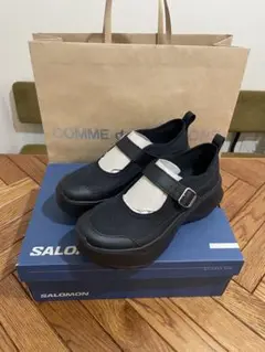 即発送コムデギャルソン × salomon PULSAR スニーカー 　37 発売中【COMME des GARÇONS x SALOMON PULSAR Platform】厚底
