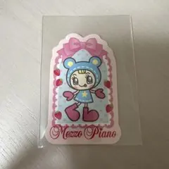 Mezzo Piano ステッカー シール