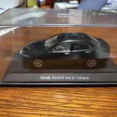 EBBRO 1/43スケール　HONDA アコード　1494台　限定　ブラックのサムネイル