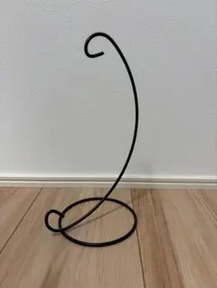オーナメントスタンド　アイアン製 ブラック