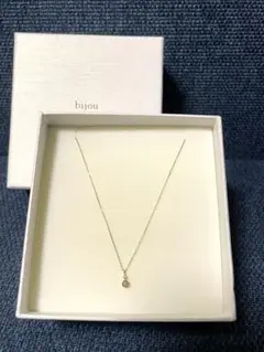 保証書付 bijou SOPHIA K10ダイヤモンドネックレス