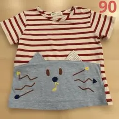 ◆baby cheer◆猫Tシャツ◆90◆のサムネイル