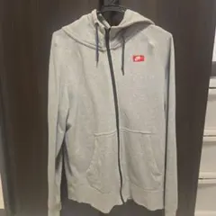 NIKE Zip Up Parker 회색