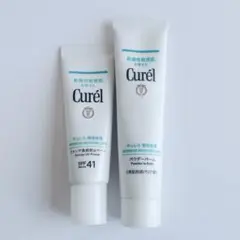 Curél スキンプロテクトUV下地、スキンケアパウダーバームセット