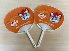 日本ハムファイターズ セイコーマート コラボうちわ 2枚セット 8月1日限定品