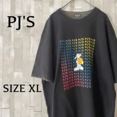 【美品】古着 PJ'S サーフブランド ブラック Tシャツ XLサイズのサムネイル