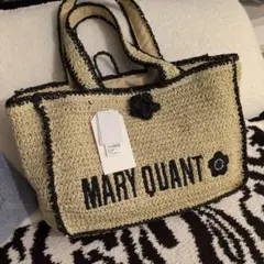 LILY BROWN×MARY QUANTロゴ刺繍カゴバッグ BLK 2025年最新】LILy brown×mary quant】ロゴ刺繍カゴバッグの人気
