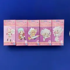 ワンピース ワールドコレクタブルフィギュア-ジュエリー・ボニーヒストリー- 5種