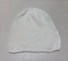 Journal Standard 麻100% メンズニット帽 ホワイト 日本製のサムネイル