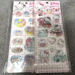 【今だけ値下げ】キキララ ハローキティウォーターシール 2枚セット