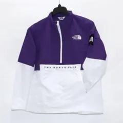 THE NORTH FACE ハーフジップ マウンテンパーカー パープル
