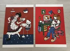 ハローキティ展 ポストカード