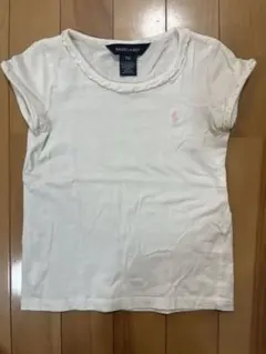 ラルフローレン　女の子　Ralph Lauren Tシャツ 　110cm 白のサムネイル