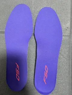 F50 サッカースパイク用 中敷きのみ　27.5センチ