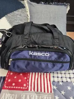 Kasco ゴルフ用ボストンバッグ ブラック×ブルーのサムネイル
